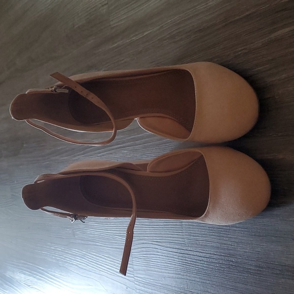 ASOS High block heels in blush - Picture 7 of 8